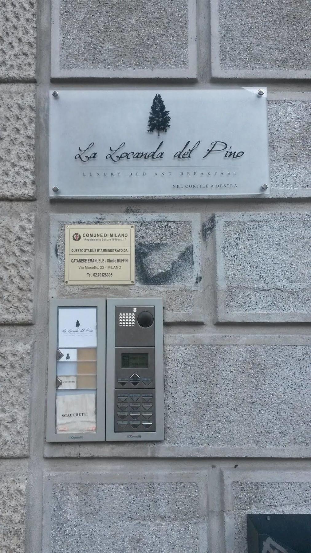 La Locanda Del Pino Milánó Kültér fotó